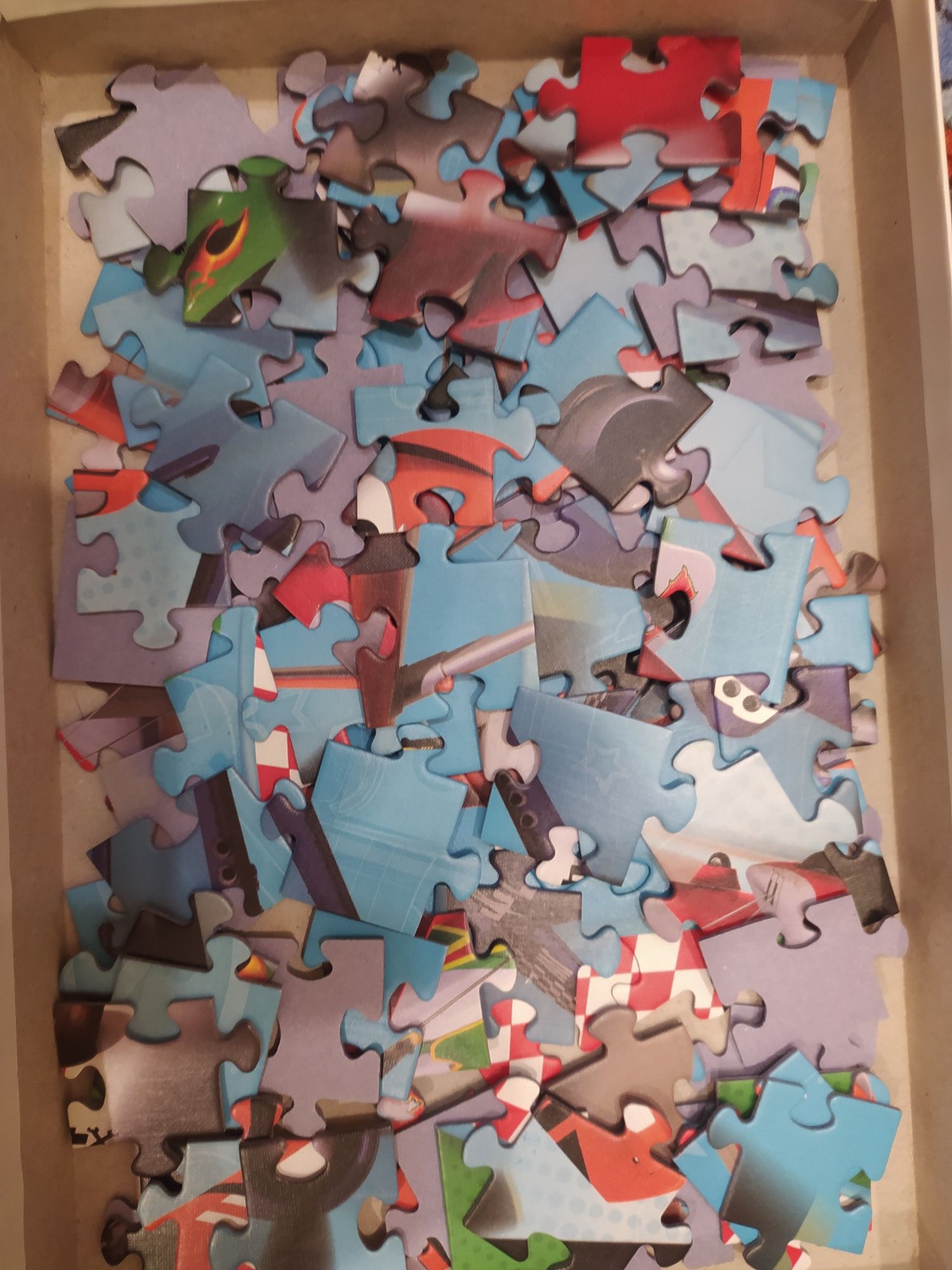 Puzzle z bajek Samoloty, Auta, Star Wars, Tomek i przyjaciele