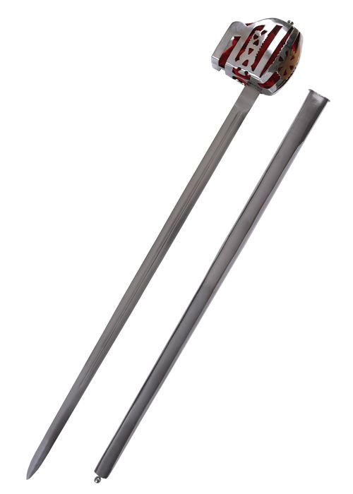 Szkocki Pałasz, Miecz Culloden Ze Stalową Pochwą Bm