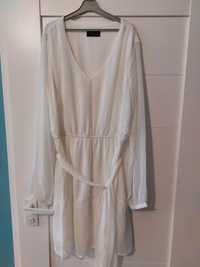 Sukienka biała z długim rękawem Mohito 40(L/XL)