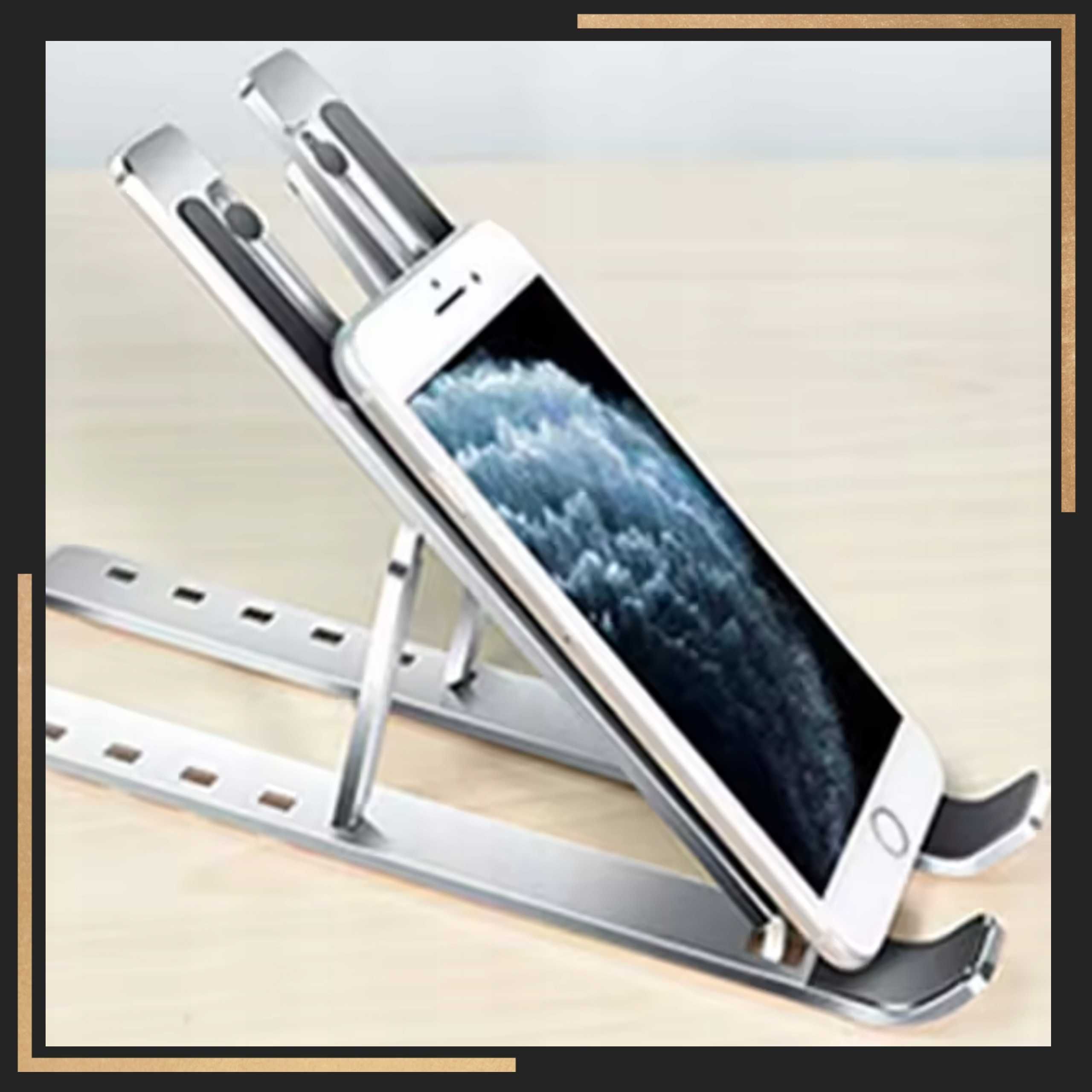 Podstawka pod laptopa aluminiowa tablet regulowana stojak na biurko