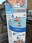Osprzęt do basenu bestway 3,66m (76cm) z pompą i filterem