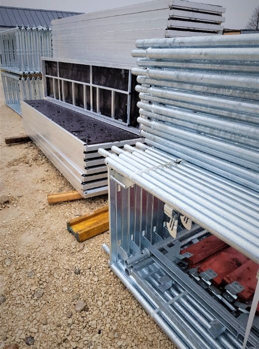 RUSZTOWANIA typ Plettac Baumann Stemple Budowlane Pletak 100m2