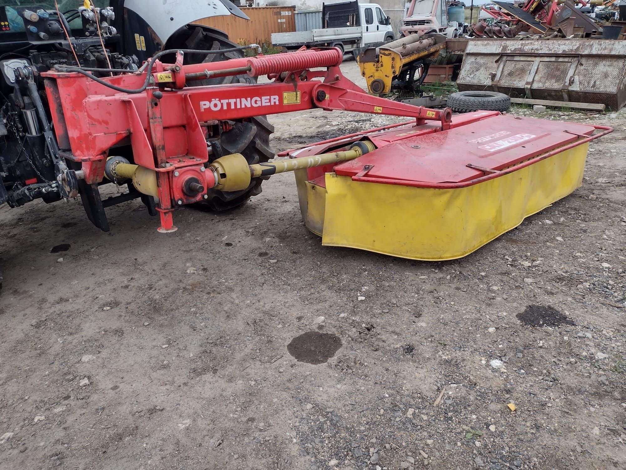 Kosiarka tylna Pottinger CAT 230, Claas Disco 8600C Disco 3100FC