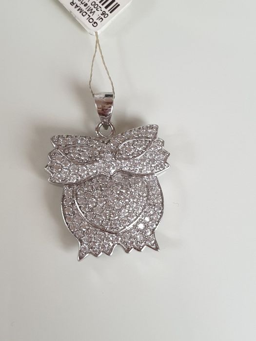 Srebrna zawieszka na łańcuszek Nowa