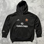 Зіп Худі Balenciaga Paris Soccer Zip-up Hoodie vetements