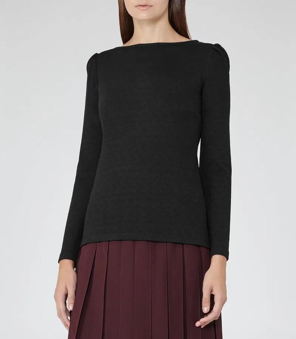 REISS Erol Long-sleeved Jersey Top