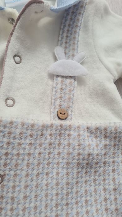 2 reklamówki ubranek dla chlopca 56,62