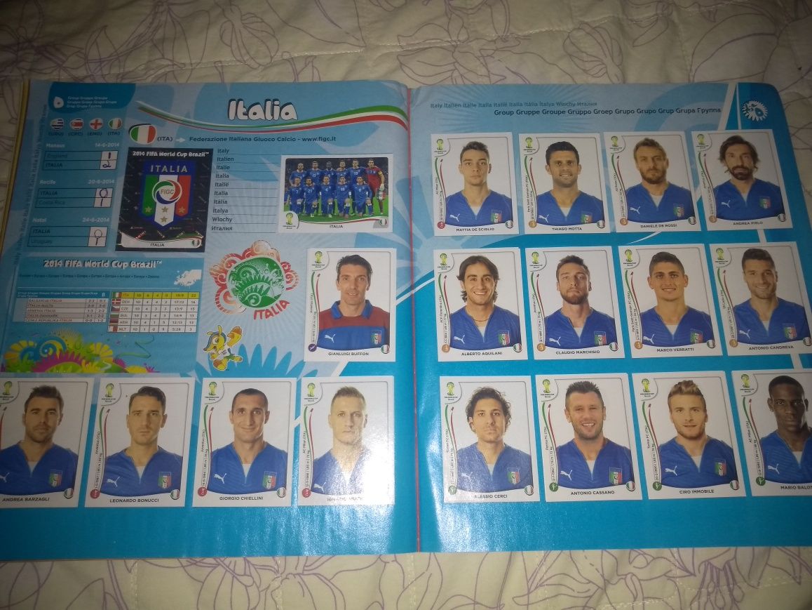Album Panini copa do Brasil 2014