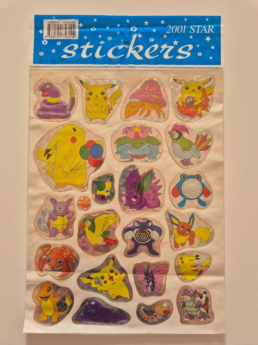 Naklejki pokemon