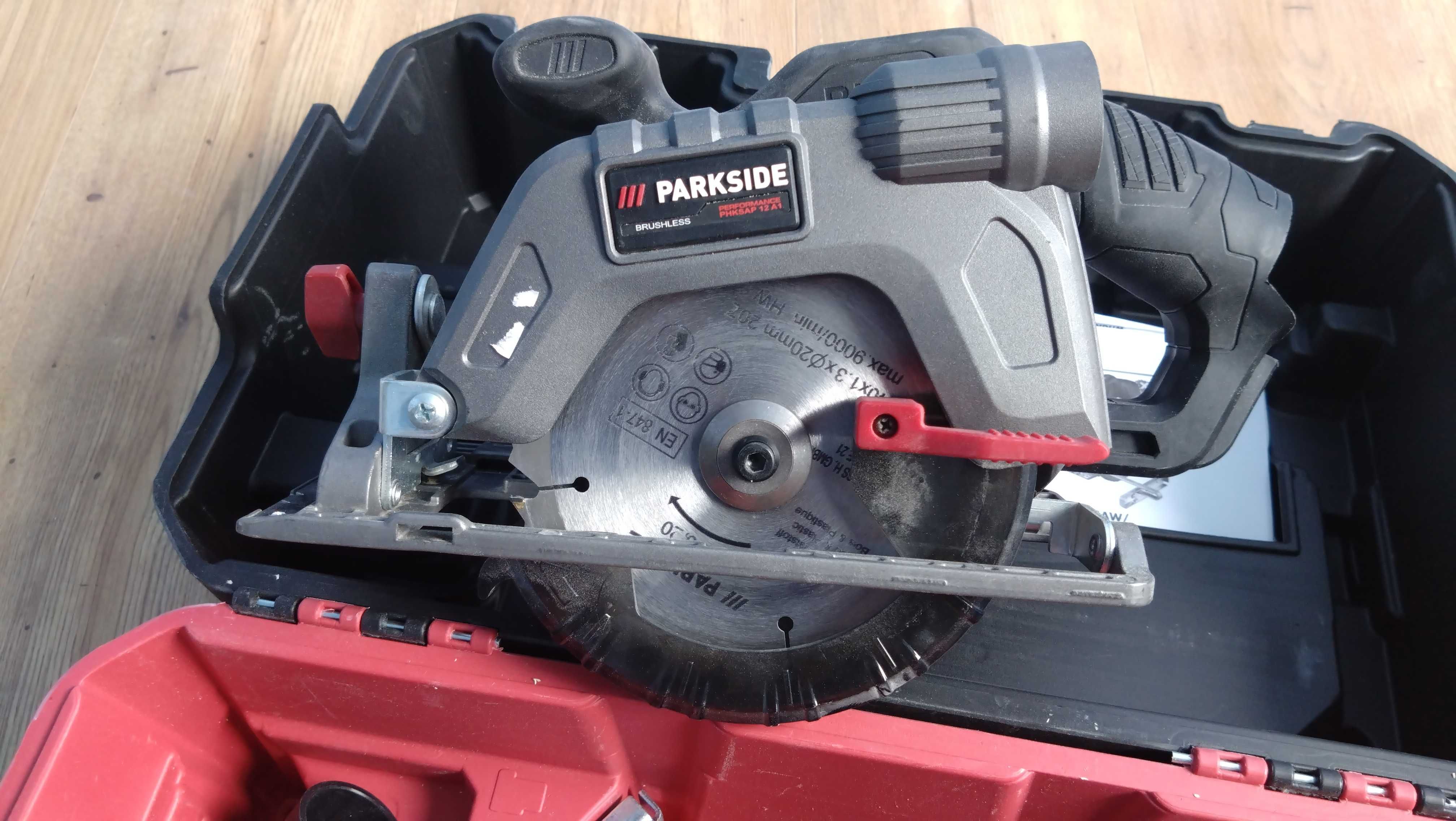 PARKSIDE PERFORMANCE Akumulatorowa piła tarczowa 12 V, PHKSAP12 A1
