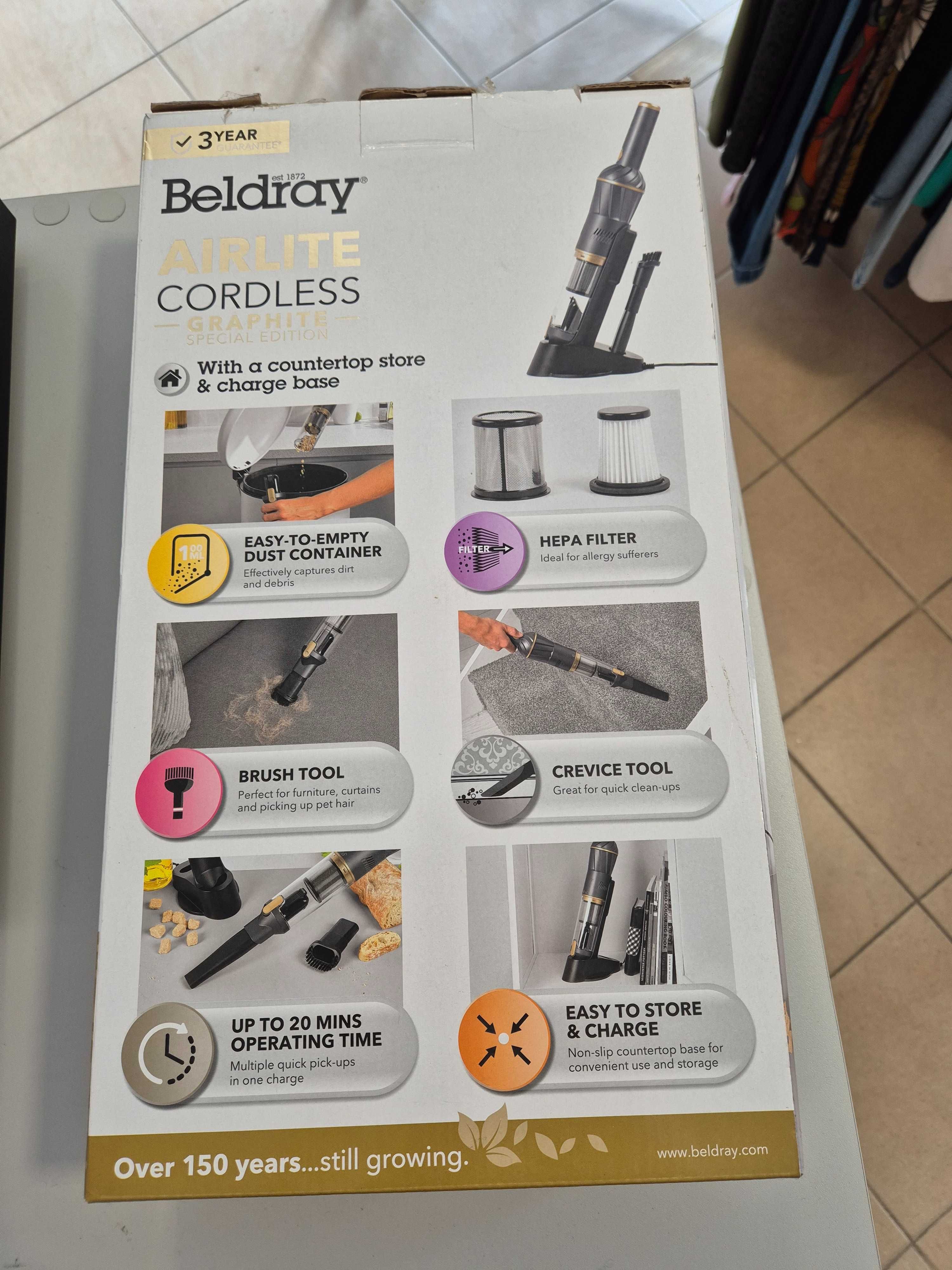 Odkurzacz bezprzewodowy ręczny
