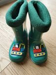 Kalosze z koparkami rozm. 22, nowe