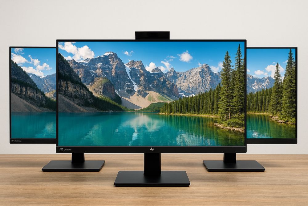 Монітор HP E27d G4 27” QHD IPS з камерою, USB-C, LAN – як новий