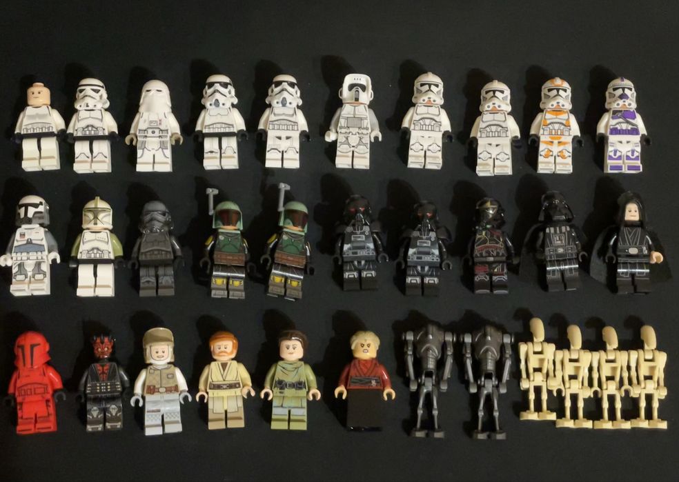 Lego Star Wars minifigures