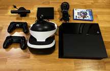 PlayStation 4 + 2 pady + zestaw VR + gra Astro Bot
