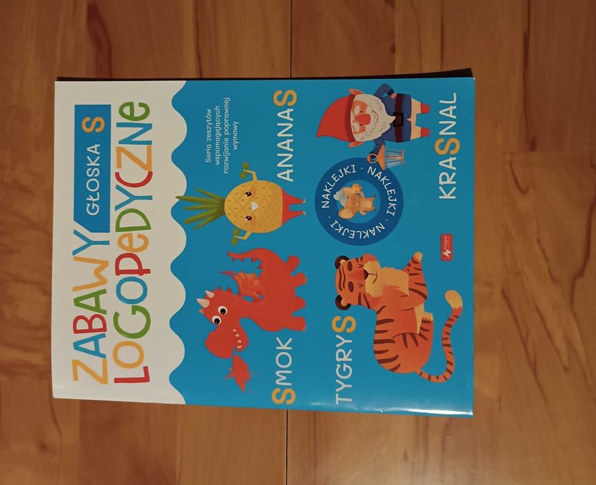 Logopedia Zabawy logopedyczne głoska "S" -  książka