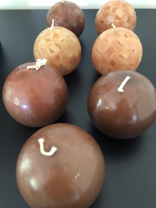 Velas várias decoração