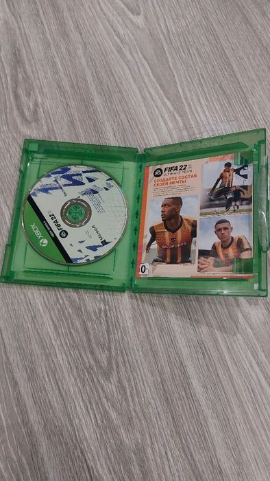 Диск FIFA 22 для Xbox Series X.
