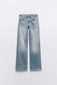 Трендові джинси Zara Wide Leg Mid -Rise