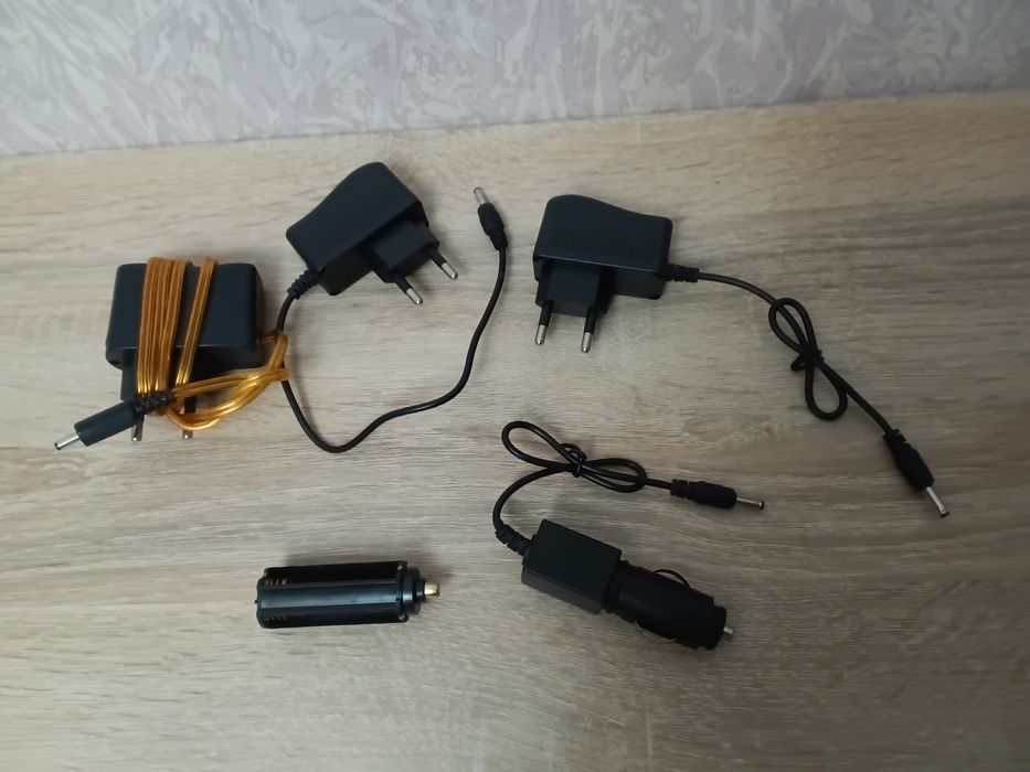 Зарядки для ліхтарика, шокера