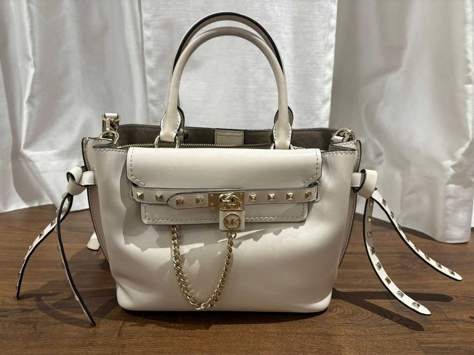 Oryginalny Michael Kors - Hamilton Legacy Small Studded Leather...