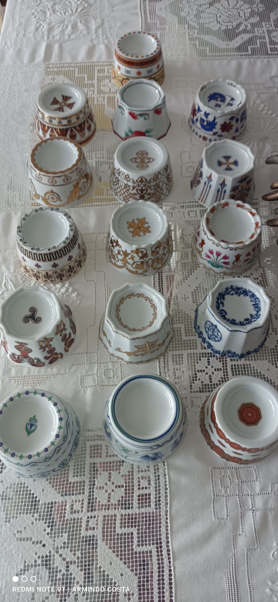 Saleiros de estilo Porcelana Conventual Portugal