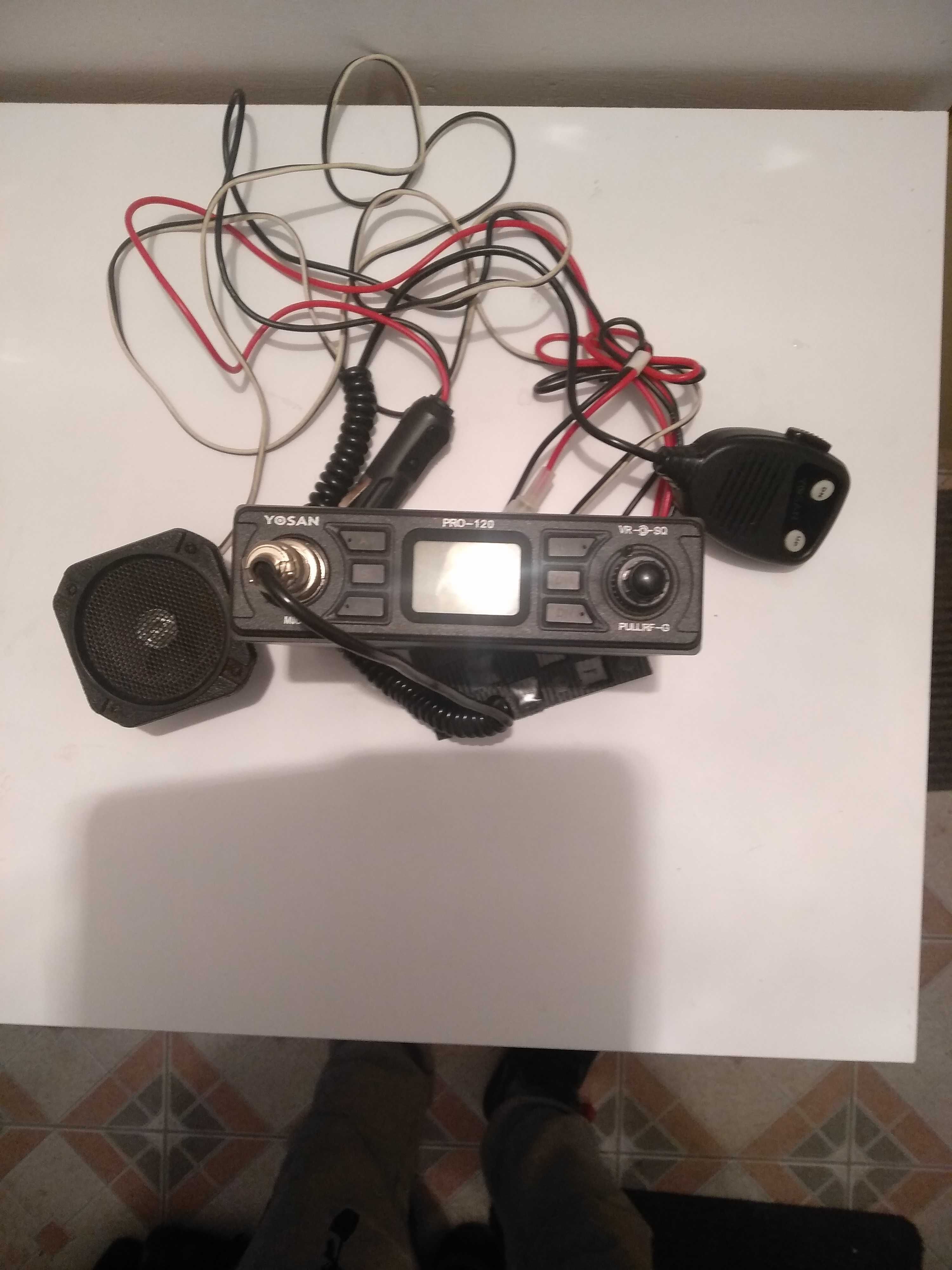 Radio CB Yosan PRO 120 + antena