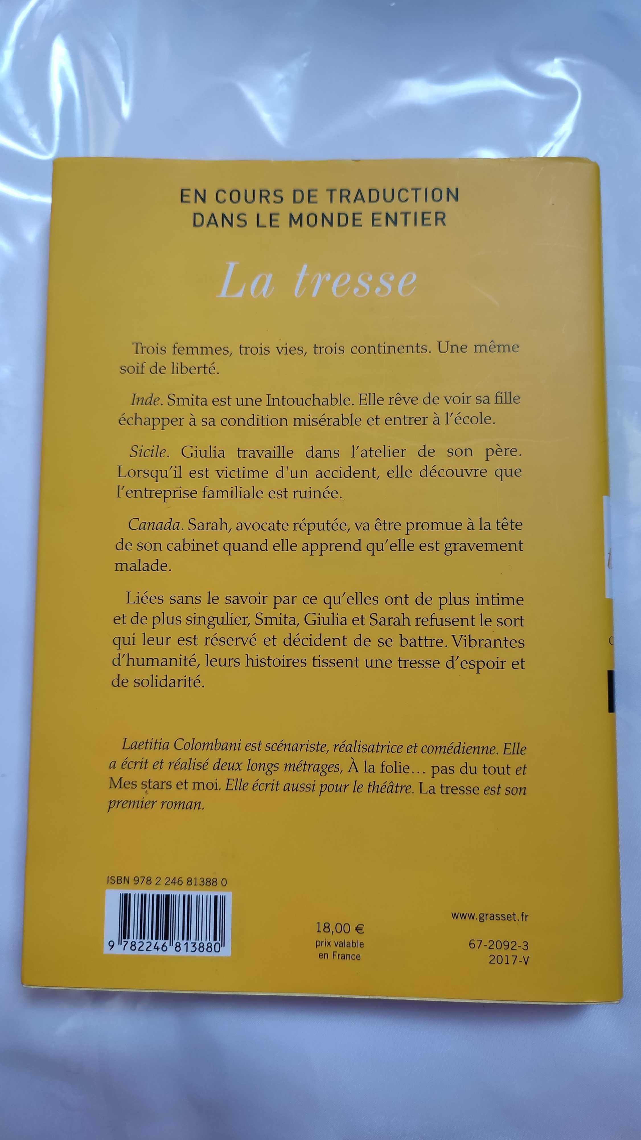 La tresse Livro em Francés