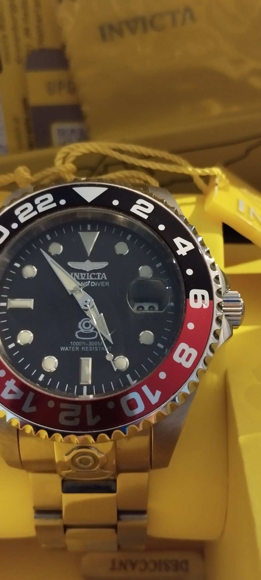 Relógio invicta grand diver