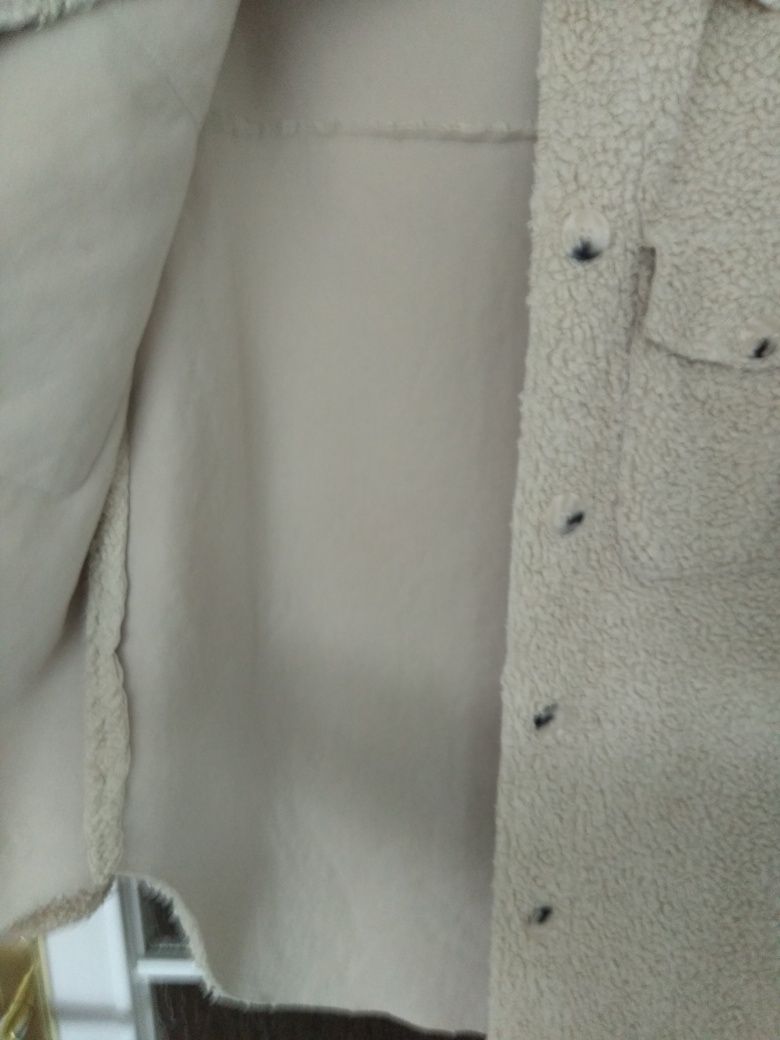 Kurtka koszula pluszowa baranek Beloved oversize S-XL