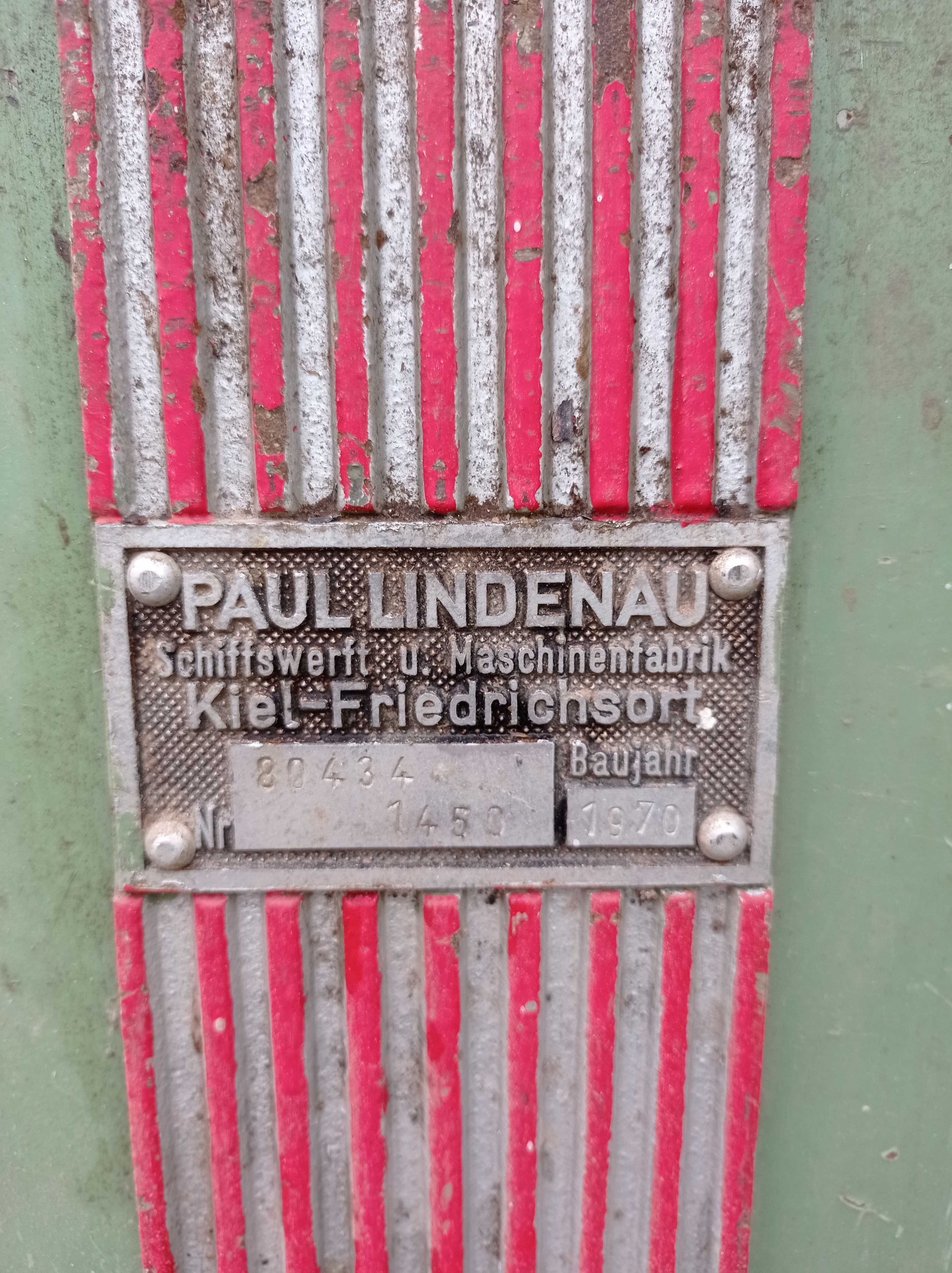 Szlifierka długo taśmowa Paul Lindenau 1970