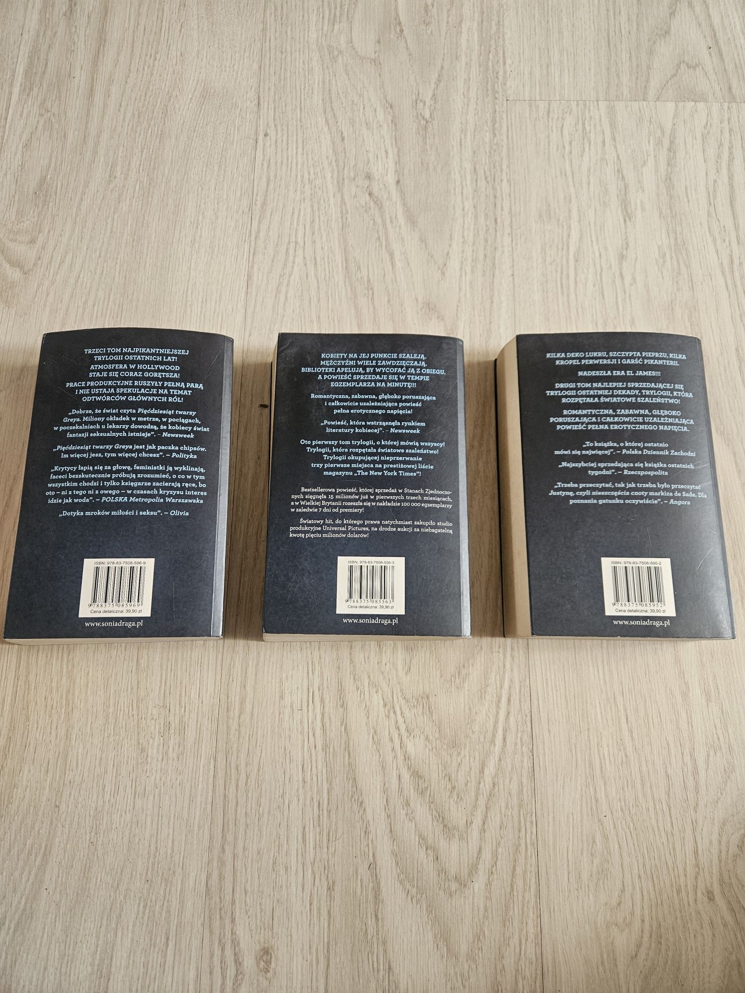 James EL x3 Pięćdziesiąt + Nowe+ Ciemniejsza