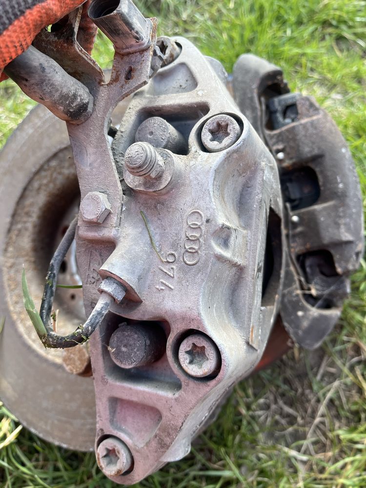 AUDI A4 B6 B7 A6 C6 swap hamulcy hamulce 320mm zaciski jarzma tarcze