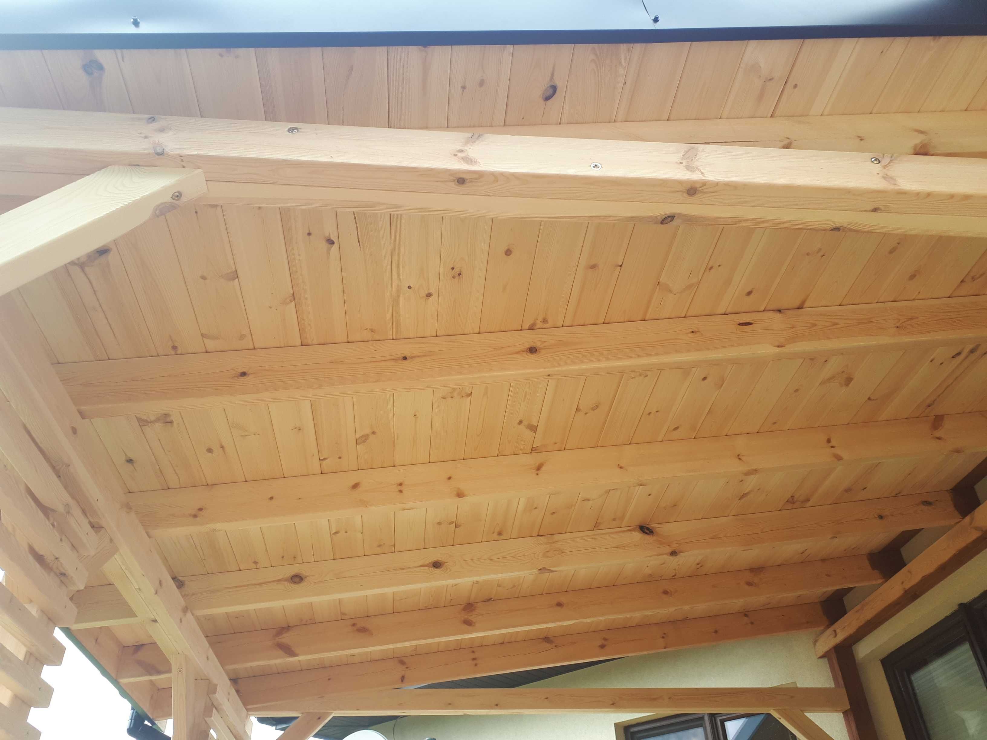 Zadaszenia zabudowa tarasów wiaty drewniane tarasy pergole ażur dachy