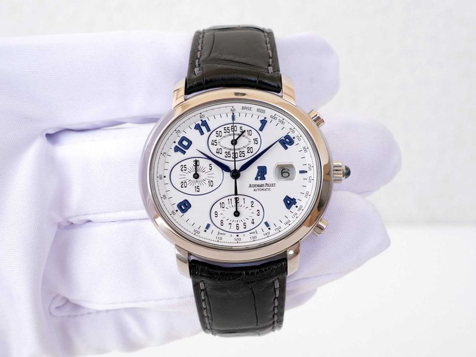 Audemars Piguet Millenary Chronograph White Dial