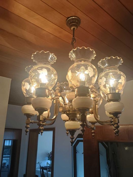 підвесні абажури напольні лампи