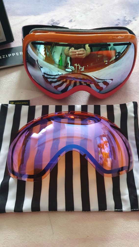 Nowe limitowane gogle VonZipper Skylab 2 szyby Polecam!