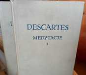 DESCARTES  Medytacje t. I-II wyd 1958
