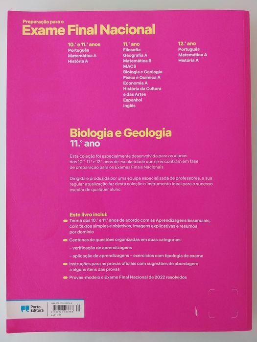 Livro Preparação Exame Biologia e Geologia