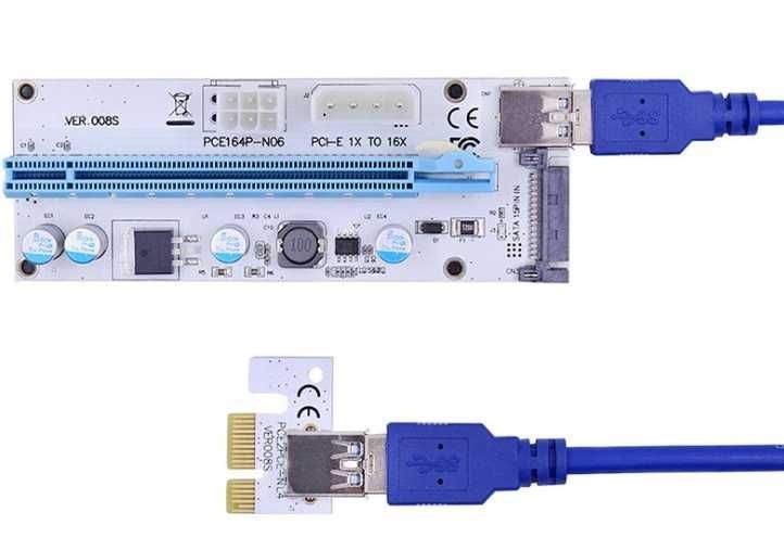 Райзер 008S универсальный - MOLEX/SATA/6pin sata молекс серверный 6pin