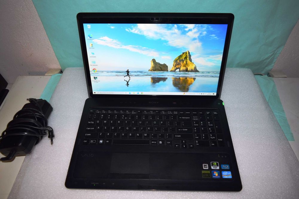 Mocny Laptop Sony VAIO VPCF23S1E 16.4" i7/16GB/256 SSD Blu-Ray MŁAWA