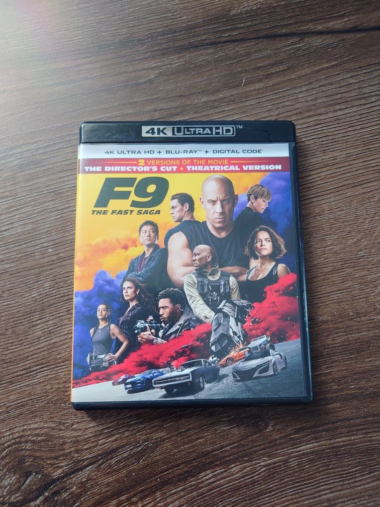 Fast and Furious 9 4k Blu ray bez PL, Szybcy i Wściekli 9