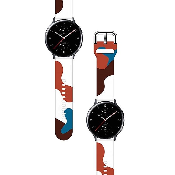 Strap Moro opaska do Samsung Galaxy Watch 46mm silikonowy pasek branso