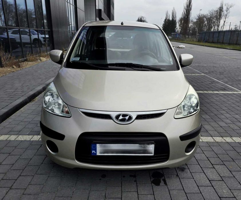 Hyundai i10 SalonPL*Niski-Oryg. Przebieg*El. Szyby/Lusterka*Klima*AUX*