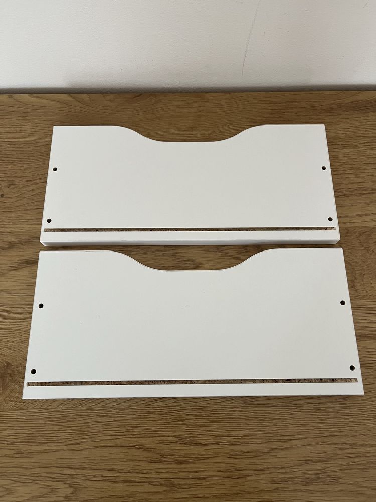2 Nowe fronty szuflady Ikea Alex biały