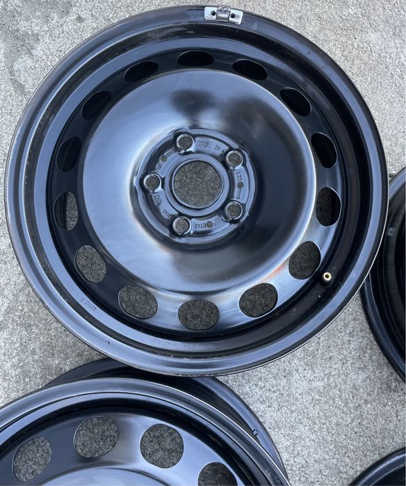 4x felgi stalowe 5x112 r16 et43 6J (VW, Skoda, Seat)