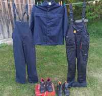 NOWE ubrania i obuwie robocze (spawalnicze i ogrodnicze), buty 46 i 48