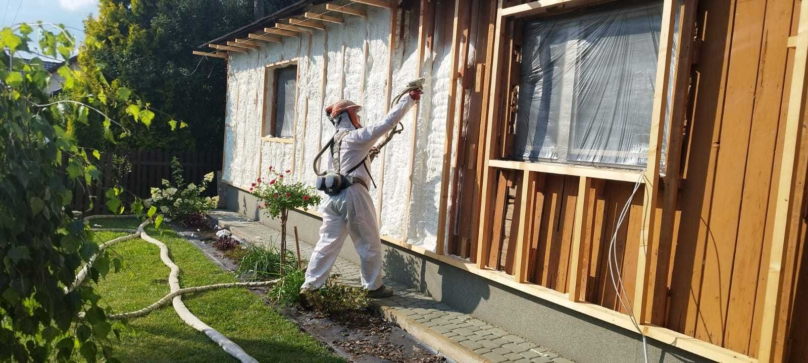 Ocieplanie Pianą PUR , Izolacje Natryskowe, Docieplenie Piana PUR