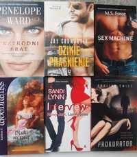 Pakiet 6 książek romanse erotyki