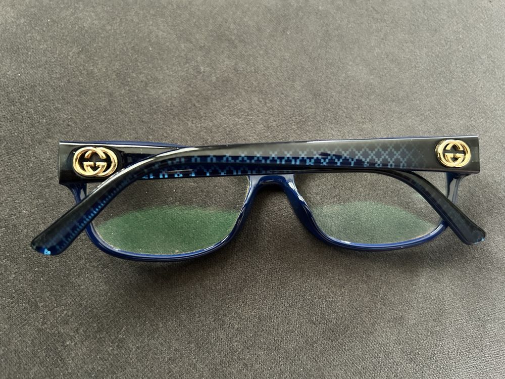 Okulary korekcyjne Gucci  na plusie 0.5 z antyrefleksem
